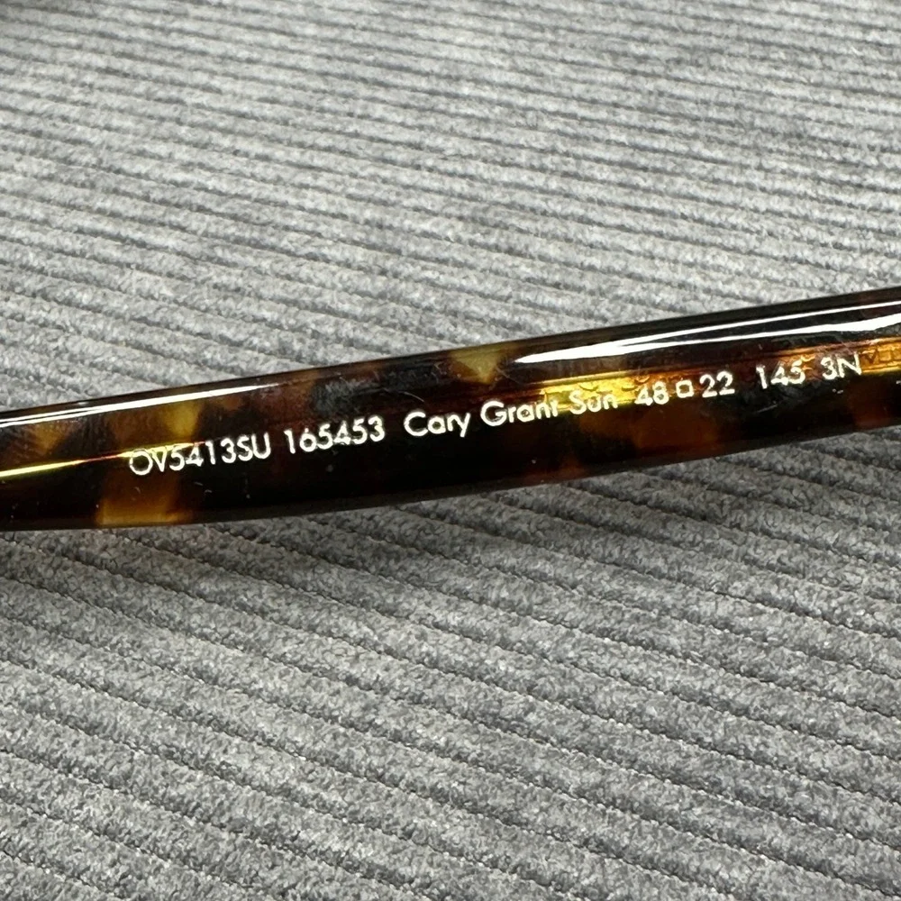 Oliver Peoples Cary Grant Sun Sunglasses Tortoise OV5413SU 165453 Italy 48mm